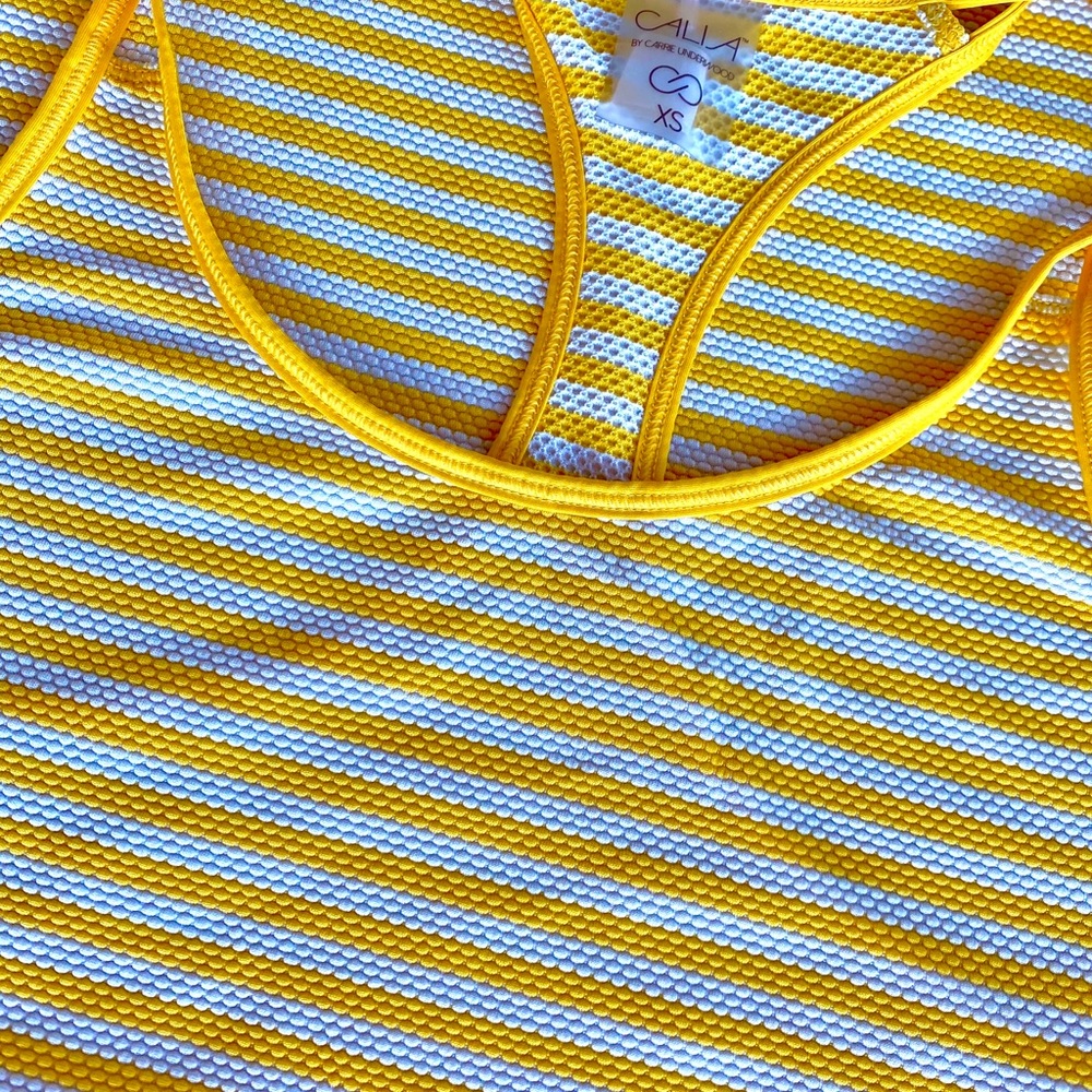 CALLA by Carrie Underwood women’s stripe tank top - Picture 5 of 7